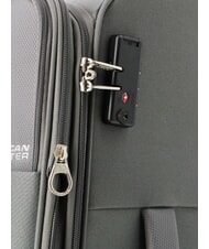 AMERICAN TOURISTER FUN CRUISE Cărucior extensibil mediu gri/portocaliu - Trolere semirigide - 7