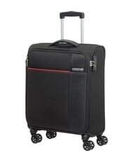 AMERICAN TOURISTER FUN CRUISE Set de 3 cărucioare: cabină+mediu, mare expansiune BLACK / RED - Set trolere - 3