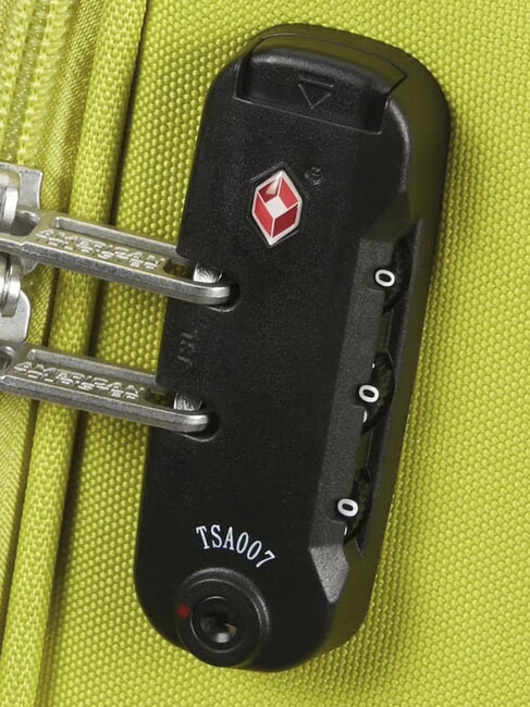 SUN BREAK Set de 3 cărucioare: cabină+mediu, mare expansiune lămâie verde - Set trolere