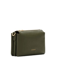 BIASIA FEATHER SMALL Geantă mică de umăr din piele muşchi - Genți femei - 2