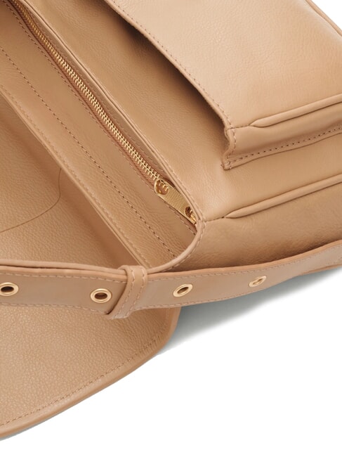 FACTOR Geantă de umăr din piele cămilă - Genți femei