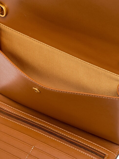 ISA Portofel/clutch cu curea de umăr coral - Genți femei