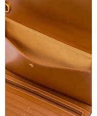 GIANNI CHIARINI ISA Portofel/clutch cu curea de umăr coral - Genți femei - 3