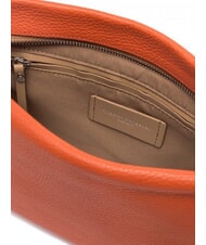 GIANNI CHIARINI BRENDA Geantă din piele cu curea de umăr coral - Genți femei - 3