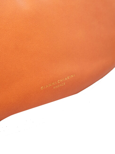 MATILDE Geantă de umăr, piele coral - Genți femei