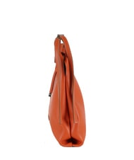 GIANNI CHIARINI NORMA Geantă hobo de umăr din piele coral - Genți femei - 3