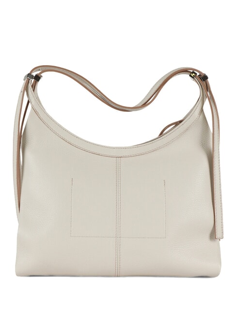 NORMA Geantă hobo de umăr din piele MARMURA - Genți femei