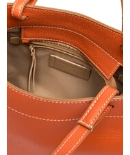 GIANNI CHIARINI OTTAVIA Geantă de mână, cu curea de umăr coral - Genți femei - 5