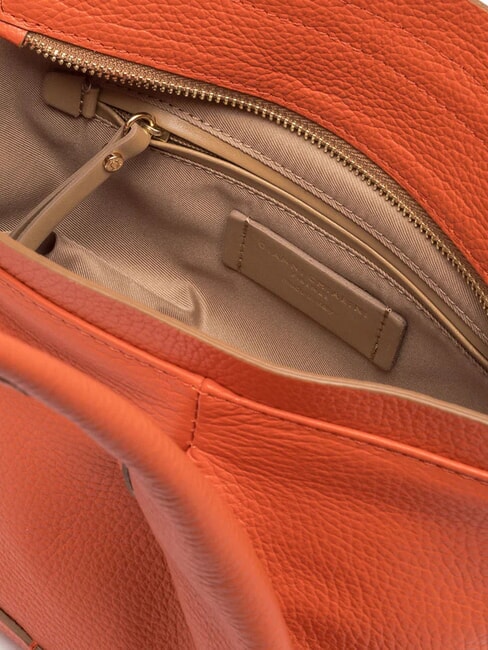 GIULIA Mini geantă de cumpărături cu curea de umăr coral - Genți femei