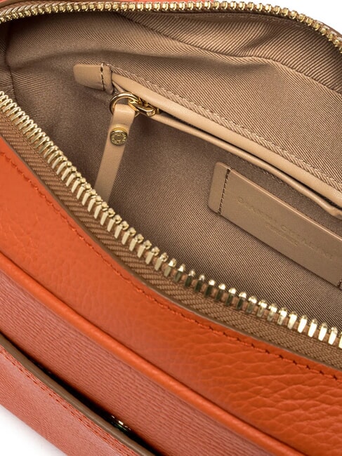 NINA Geantă din piele pentru cameră coral - Genți femei