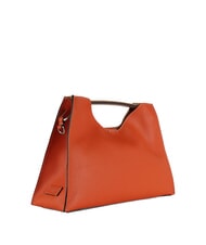 GIANNI CHIARINI AURORA L Geantă de mână, cu curea de umăr coral-natură - Genți femei - 3