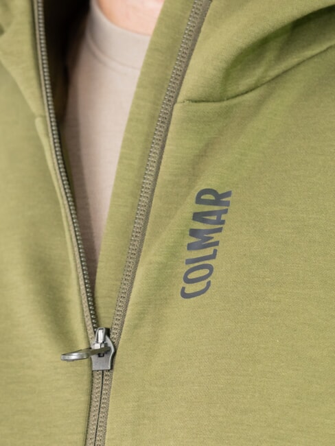 SCI REASON Hanorac termic cu fermoar complet și glugă mosc - hanorace