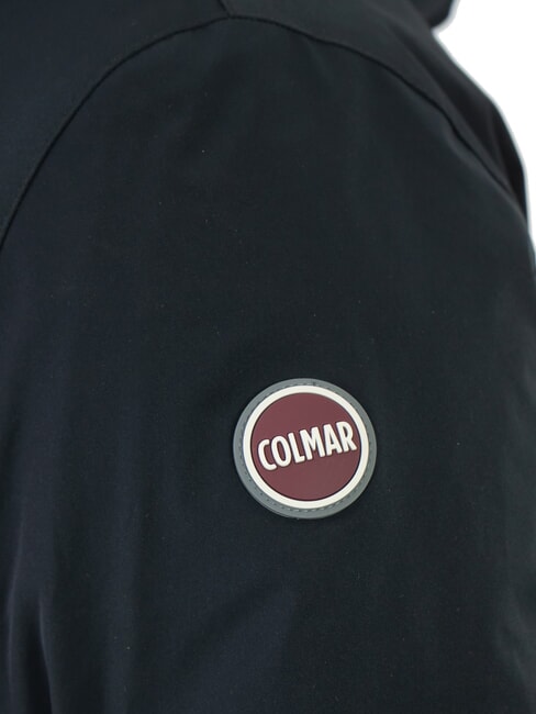 ENDURANCE Jachetă de puf cu glugă negru - Jachete pentru bărbați