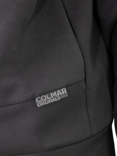 UNCOUNTED Hanorac cu fermoar complet negru - hanorace