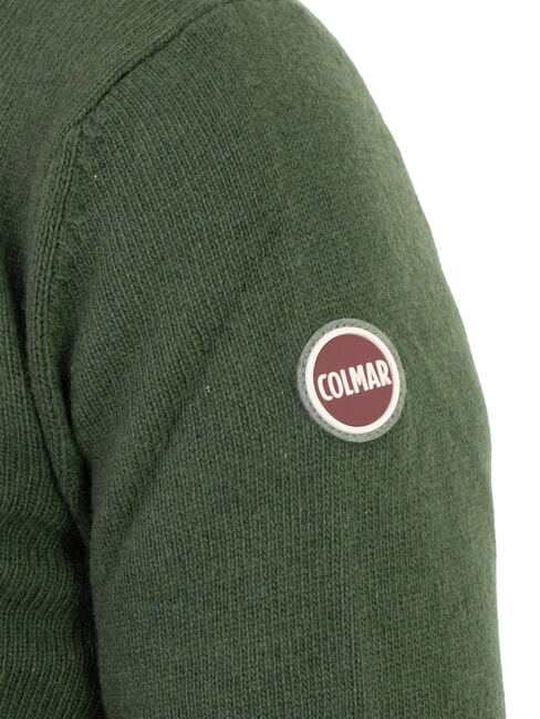 EXCLASSIC Pulover cu guler înalt din amestec de lână tufiș - Pulovere pentru bărbați