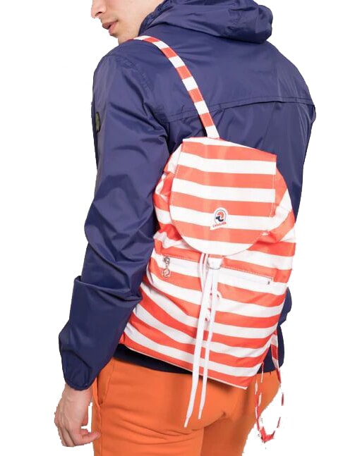 MINISAC VINTAGE Rucsac pliabil fiesta roșu - Rucsacuri pentru școală și timp liber