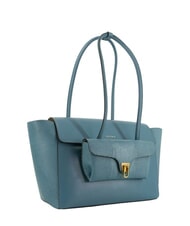 COCCINELLE DOUBLE BEAT Geantă de umăr din piele cu clutch - Genți femei