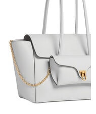 COCCINELLE DOUBLE BEAT Geantă de umăr zăpadă - Genți femei - 4