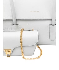 COCCINELLE DOUBLE BEAT Geantă de umăr zăpadă - Genți femei - 3