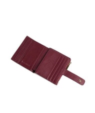 COCCINELLE METALLIC SOFT Mini portofel din piele coacăze - Portofele femei - 2