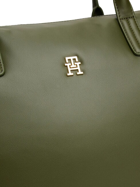 POPETTE SOFT Geantă de cumpărături de umăr Huntsman Green - Genți femei