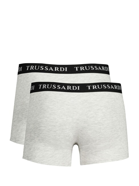 BRANDED ELASTIC Două perechi de boxeri melanj gri - Slip pentru bărbați