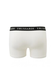 TRUSSARDI BRANDED ELASTIC Două perechi de boxeri alb - Slip pentru bărbați - 2