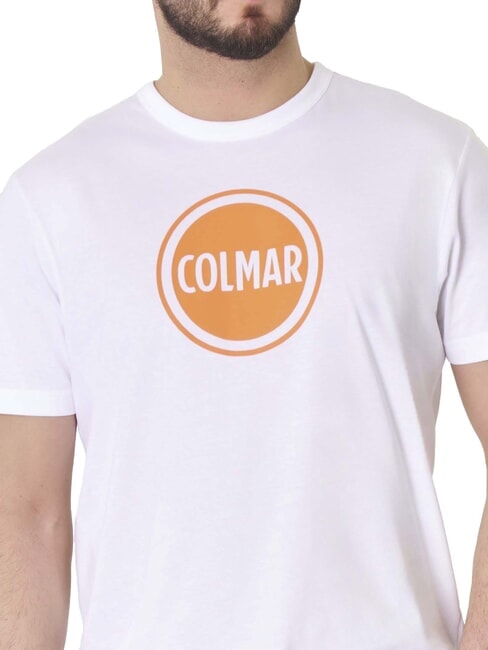 FRIDA Tricou de bumbac alb/tropical - tricou