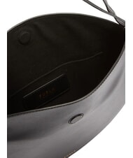 FURLA MOONSTONE  Geantă de umăr, piele negru - Genți femei - 4