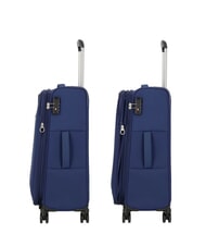 AMERICAN TOURISTER BLAZING RIDE Set de 3 trolere + geantă de voiaj + 2 rucsacuri + 2 truse cosmetice bleumarin/portocaliu - Set trolere - 4