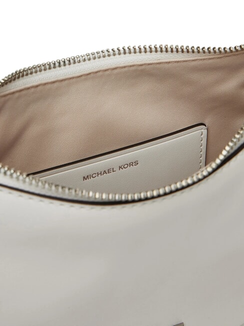 KYLA Geantă de umăr din piele, cu curea de umăr alb optic - Genți femei