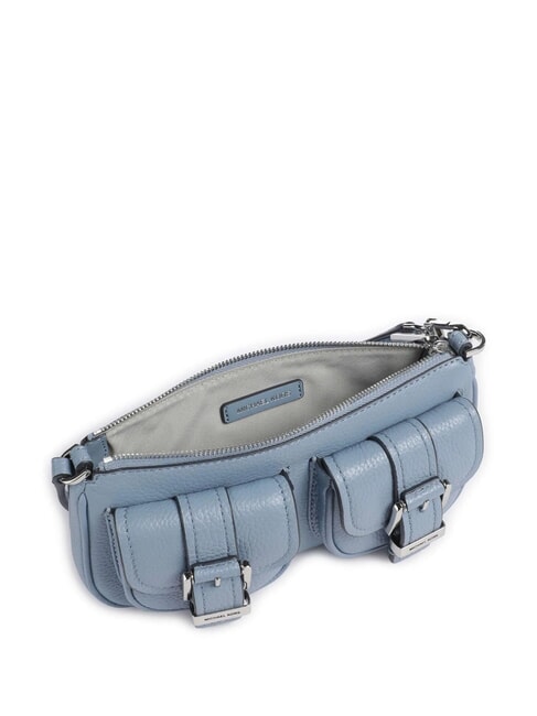 ZOEY Geantă de umăr mini, din piele chambray - Genți femei