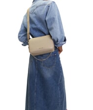 MICHAEL KORS BRYANT Geantă de umăr mini, din piele nisip ușor - Genți femei - 5