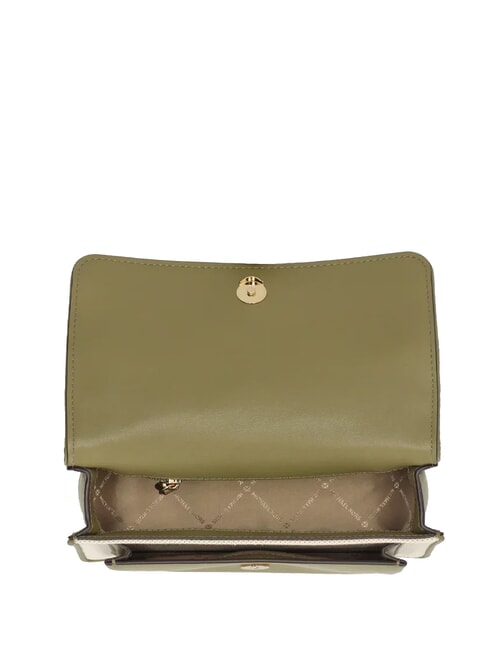 CLAIRE Geantă de umăr / geantă crossbody safari verde - Genți femei