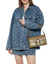 MICHAEL KORS COLBY Geantă de umăr, din piele safari verde - Genți femei - 5