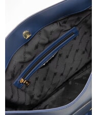 BRACCIALINI GRETA Geantă de umăr din piele albastru - Genți femei - 5