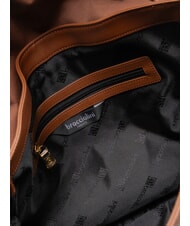 BRACCIALINI GRETA Geantă din piele cu curea de umăr maro - Genți femei - 5