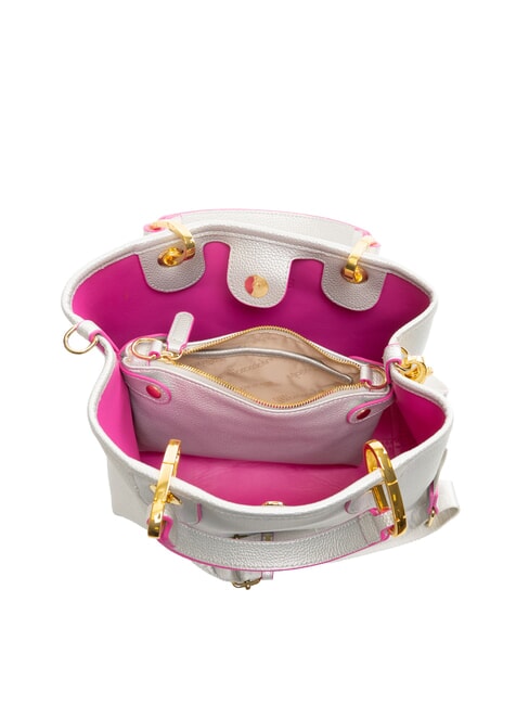 BETH Geantă medie cu husă detașabilă argint - Genți femei