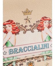 BRACCIALINI BRITNEY Geantă de umăr cu clapă bej - Genți femei - 3