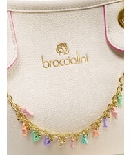 BRACCIALINI BETH Geantă medie cu husă detașabilă alb - Genți femei - 3