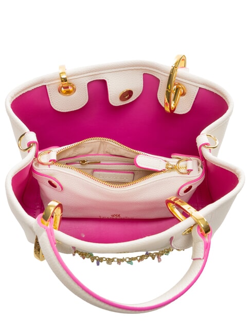 BETH Geantă medie cu husă detașabilă alb - Genți femei