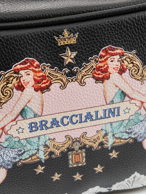 BRITNEY Geantă de umăr pentru cameră foto negru - Genți femei