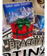 BRACCIALINI CARTOLINE CORTINA Geantă de mână cu curea de umăr multi - Genți femei - 4