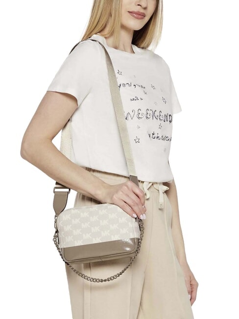 BRYANT Geantă de umăr cu inserție strălucitoare și logo mesteacăn - Genți femei