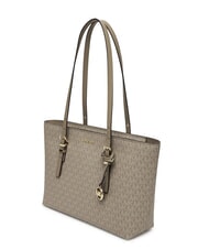 MICHAEL KORS QUINN Geantă de cumpărături cu imprimeu integral al logo-ului - Genți femei