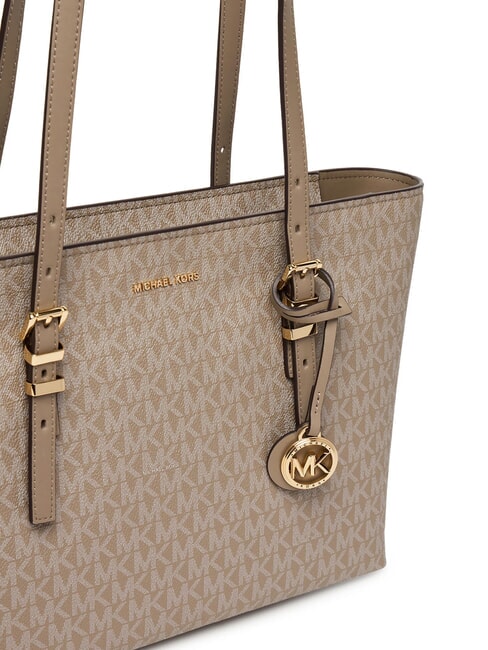 QUINN Geantă de cumpărături cu imprimeu integral al logo-ului mesteacăn - Genți femei