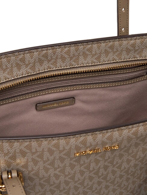 QUINN Geantă de cumpărături cu imprimeu integral al logo-ului mesteacăn - Genți femei