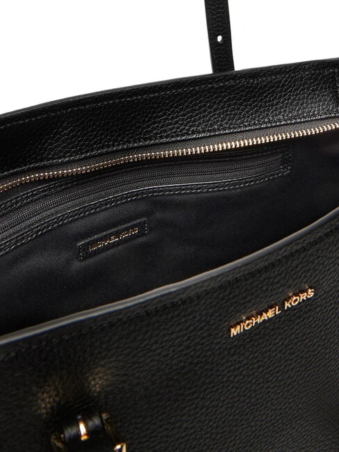 QUINN Geantă de cumpărături medie din piele negru - Genți femei