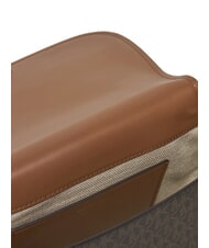 MICHAEL KORS LYDIA Geantă de umăr cu clapă brn/ghinda - Genți femei - 4