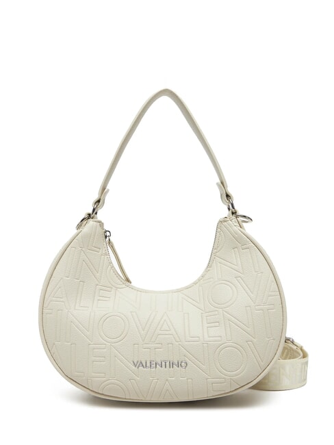 SHELBY Geantă de umăr cu curea dublă de umăr ecru - Genți femei